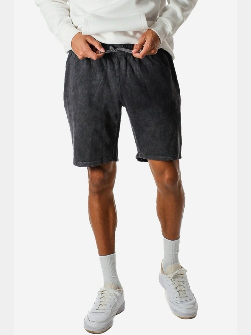 Zuni Sportswear Vintage Mineral Washed Shorts Black Size XS Cotton - Picture 3 of 5